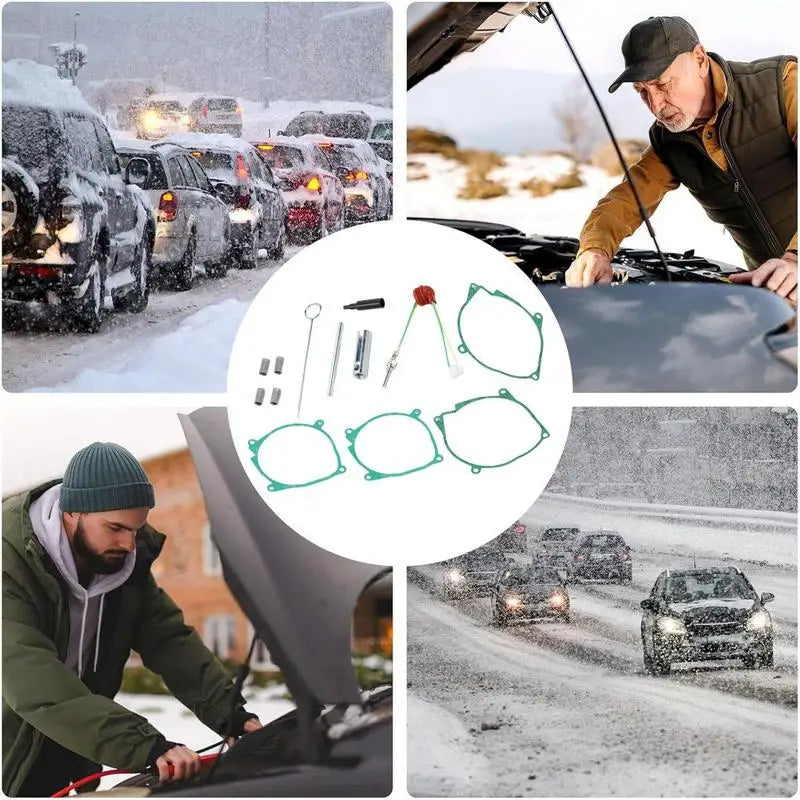 Glow Plug Repair Kit 12V 2KW 5KW Air Diesel Parking Heater Repair Parts Car Truck Boat Parking Heating Ignition Plug Kit ﻿