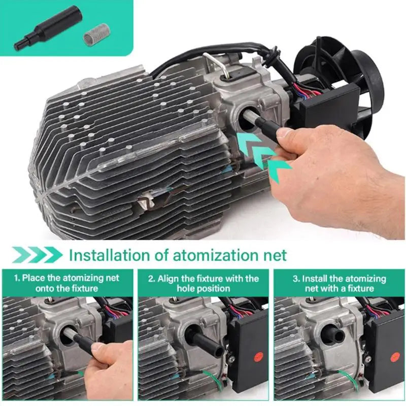 Glow Plug Repair Kit 12V 2KW 5KW Air Diesel Parking Heater Repair Parts Car Truck Boat Parking Heating Ignition Plug Kit ﻿