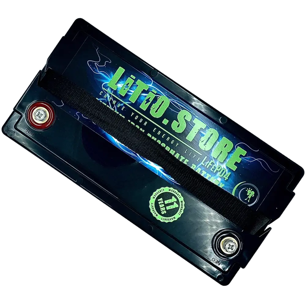 Batteria LiFePO4 12V 100Ah Bluetooth Litio Store LFP 150A BMS 1280Wh 11484 - LiFePO4 Battery