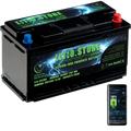 Batteria LiFePO4 12V 100Ah Bluetooth Litio Store LFP 150A BMS 1280Wh sottosedile - LiFePO4 Battery