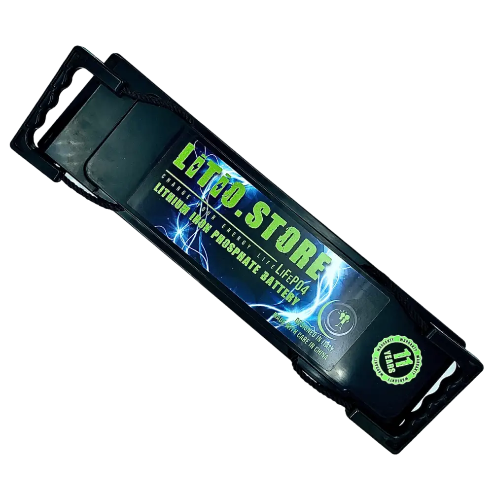 Batteria LiFePO4 12V 100Ah Litio Store LFP 100A BMS 1280Wh Serie Ultraslim 11510 - LiFePO4 Battery