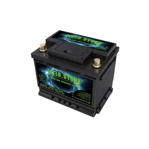 Batteria LiFePO4 12V 18Ah CCA 600A Avviamento litio-ferro-fosfato Pb-45Ah BMS attivo 230Wh 15.6V -20°C Serie Starter