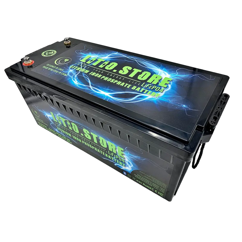 Batteria LiFePO4 12V 200Ah litio-ferro-fosfato 200A BMS 2560Wh Serie Classic 11477 - LiFePO4 Battery