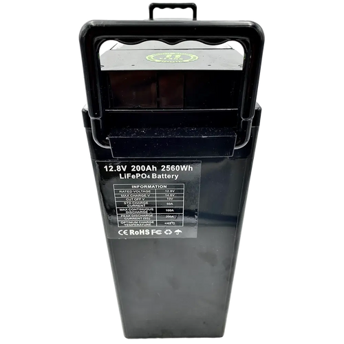 Batteria LiFePO4 12V 200Ah Litio Store LFP 100A BMS Ultraslim 2560Wh 11511 - LiFePO4 Battery