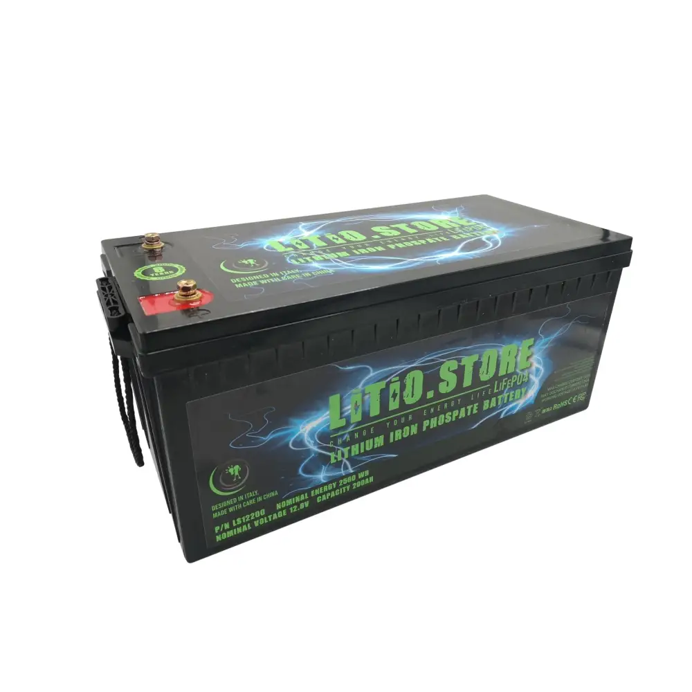 Batteria LiFePO4 12V 400Ah Serie PICCOLA litio-ferro-fosfato 250A BMS 5120Wh 11497 - LiFePO4 Battery