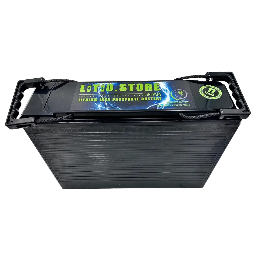 Batteria LiFePO4 24V 50Ah Litio Store LFP 50A BMS 1280Wh Serie Ultraslim 11514 - LiFePO4 Battery