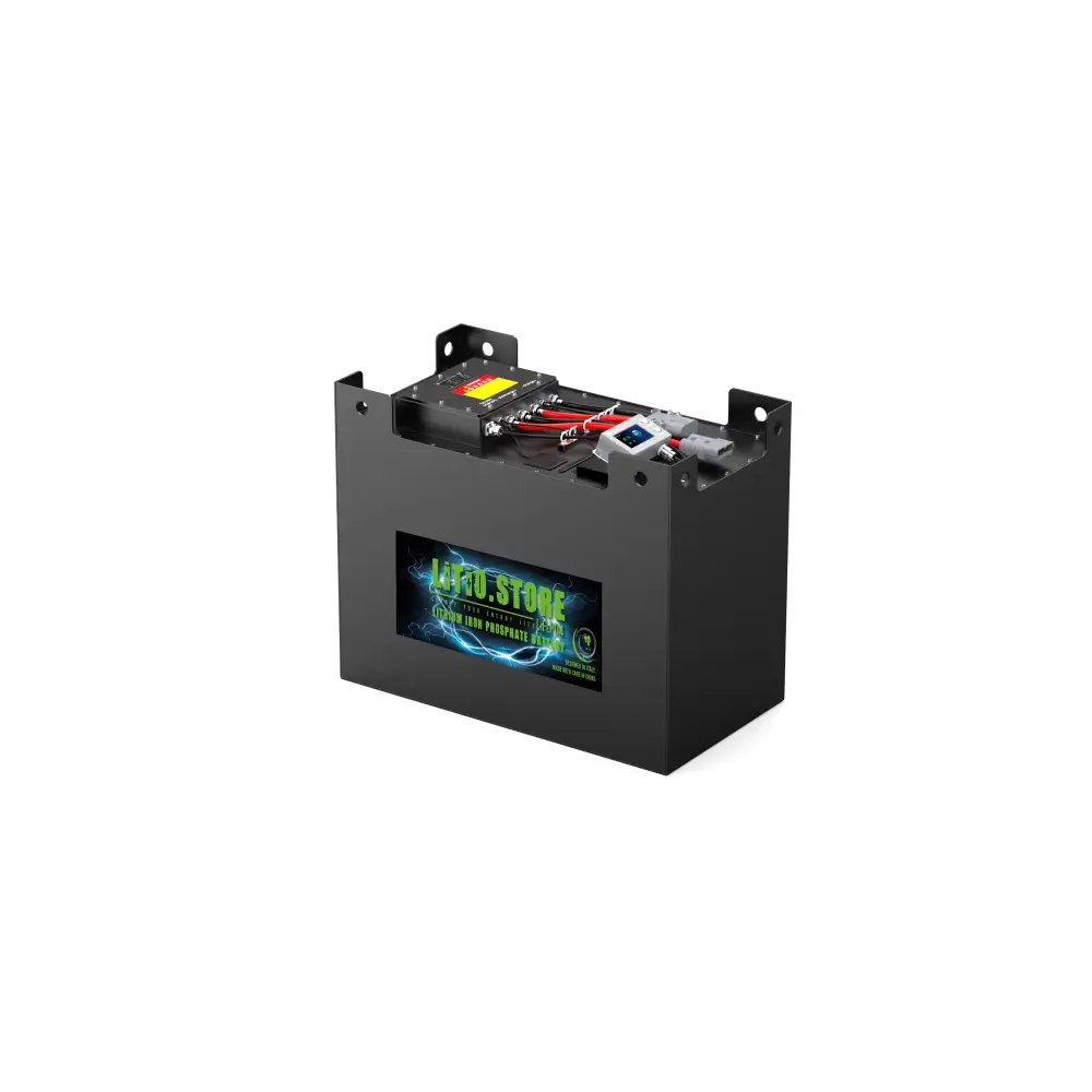 Batteria LiFePO4 36V 690Ah per Carrelli Elevatori 500A BMS 26496Wh 4G serie Forklift Litio Store - LiFePO4 Battery