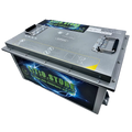 Batteria LiFePO4 48V 105Ah litio-ferro-fosfato 200A BMS 5376Wh per Golf Car Barche Litio Store Serie PRO