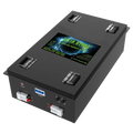 Batteria LiFePO4 96V 100Ah litio-ferro-fosfato 100A BMS 9600Wh 10kWh per Barche - Golf Cars - Litio Store Serie PRO