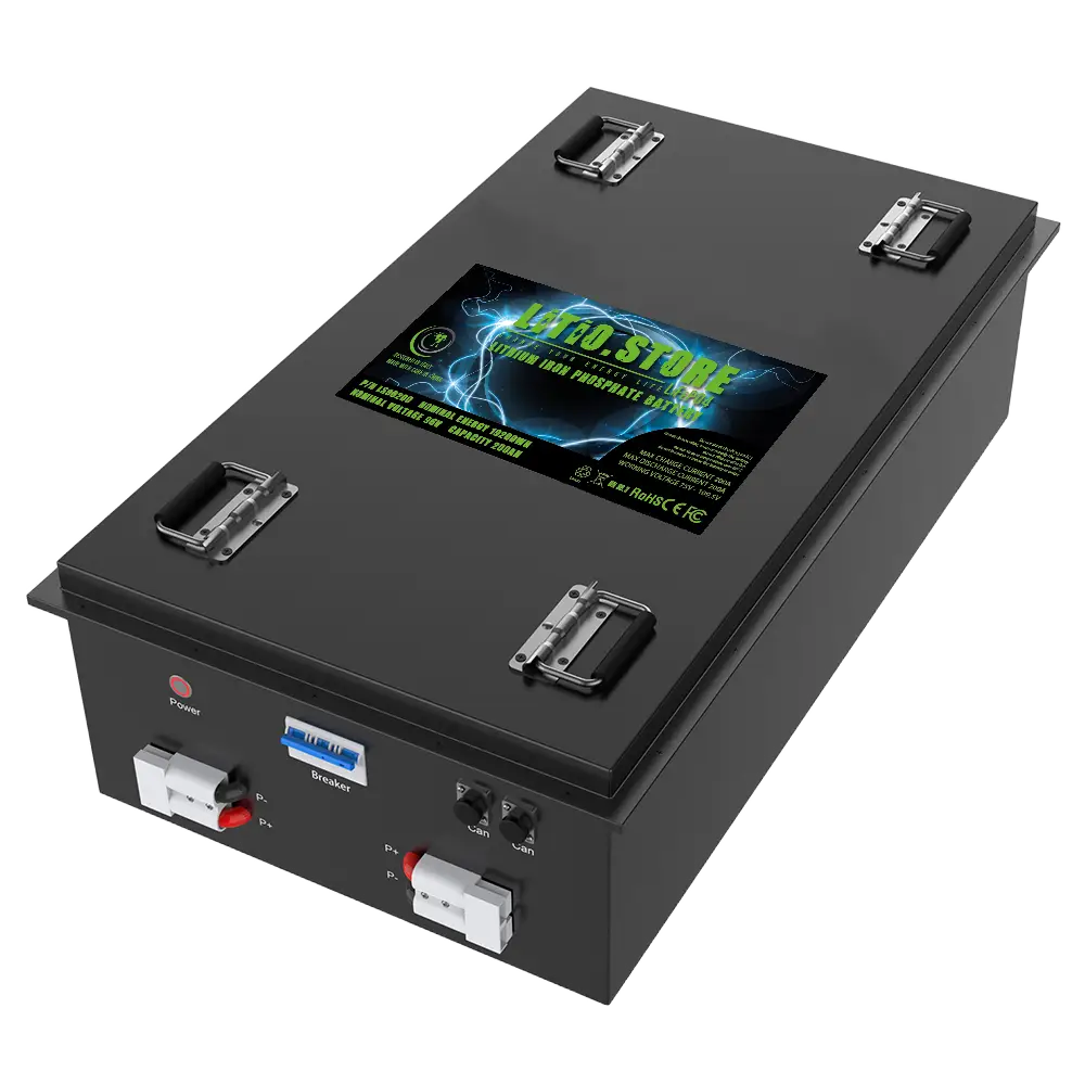 Batteria LiFePO4 96V 200Ah litio-ferro-fosfato 100A BMS 19200Wh 20kWh per Barche - Golf Cars - Litio Store Serie PRO