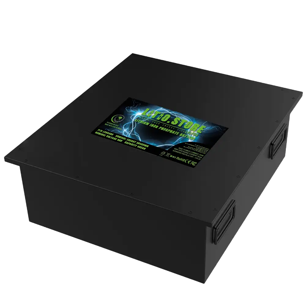 Batteria LiFePO4 96V 400Ah litio-ferro-fosfato 300A BMS 38400Wh 38kWh per Barche - Golf Cars - Litio Store Serie PRO