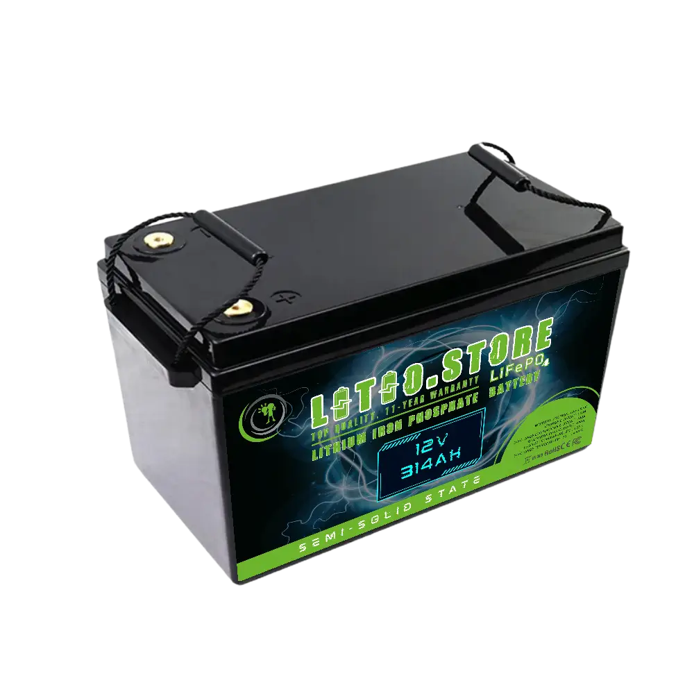 Batteria LSS12314 Litio GEL 12V 314Ah LiFePO4 Stato Semi-Solido 4019.2Wh