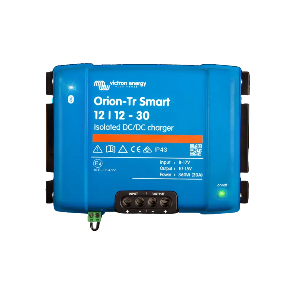 DC-DC 12V-12V Victron Energy Orion Tr-Smart Isolated 30A 360W Battery to Battery Charger Caricabatterie