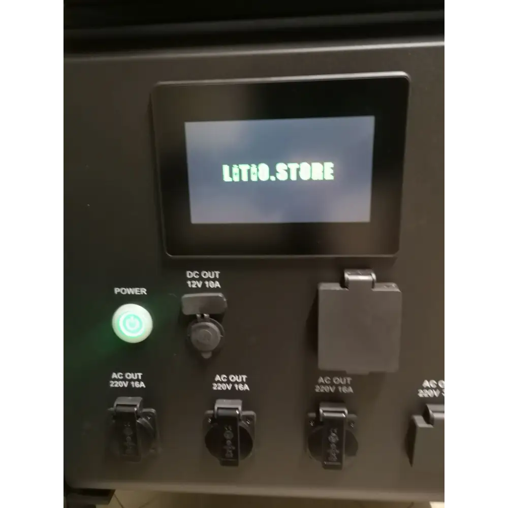 Power Station Litio Store G5000E - 5000W inverter - 10kWh batterie LiFePO4 - MPPT max 4500W pannelli solari 120-450V