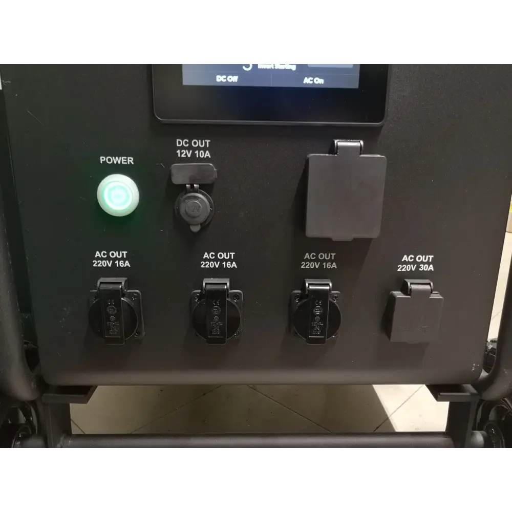 Power Station Litio Store G5000E - 5000W inverter - 10kWh batterie LiFePO4 - MPPT max 4500W pannelli solari 120-450V