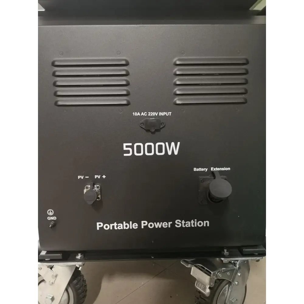Power Station Litio Store G5000E - 5000W inverter - 10kWh batterie LiFePO4 - MPPT max 4500W pannelli solari 120-450V