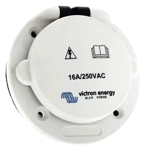 Victron Energy 16A presa di corrente con coperchio Power Inlet 16 A polyamid with cover