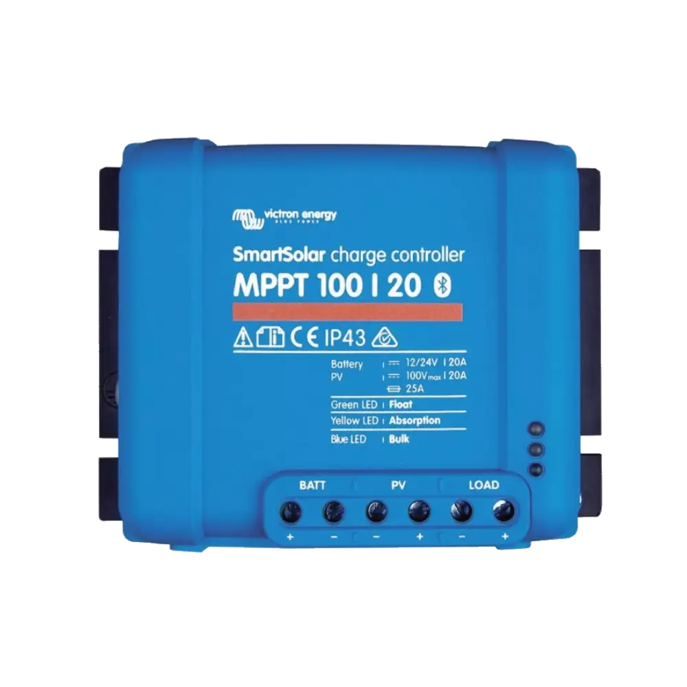 Victron Energy SmartSolar 100-20 MPPT Bluetooth (20A) fino a 48V - Regolatore di carica solare
